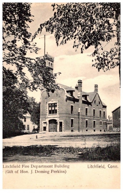 Connecticut Litchfield , Fire Department Building