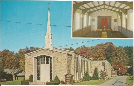 The Gatlinburg Presbyterian Church Reagan Drive at Cloverleaf Drive Tennessee