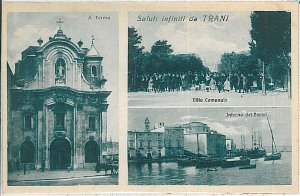 34375 vintage BARI POSTCARD - Trani-