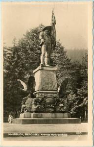 Austria - Innsbruck, Berg Isel , Andreas Hoferdenkmal    *RPPC