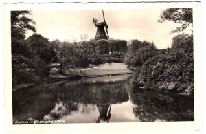 Real Photo, Bremen, Muhle, Germany, Windmill