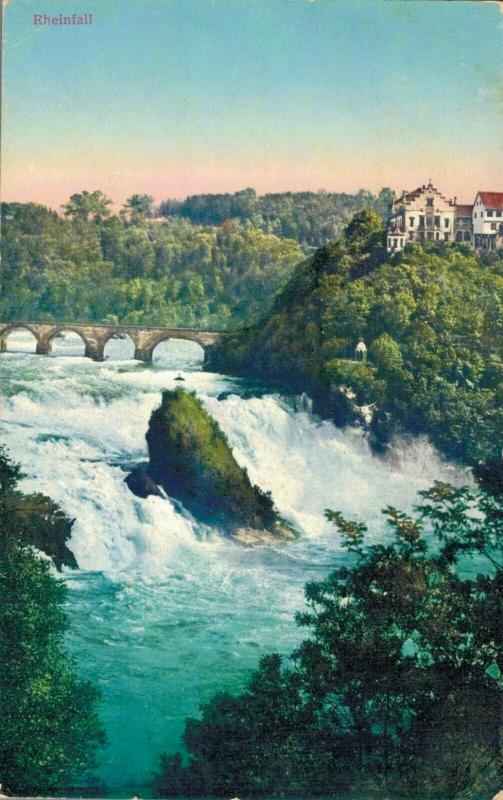 Switzerland Rheinfall 02.92