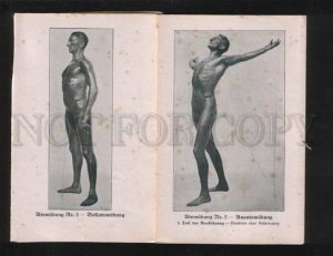 060357 GERMAN Semi-NUDE Athletes & gymnasts Vintage set 1