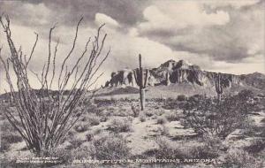 Arizona Supersitition Mountains Albertype