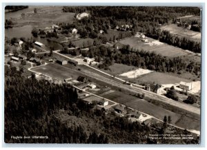 1961 Aerial View Of Uttersberg Sweden Europe Photo Posted Postcard