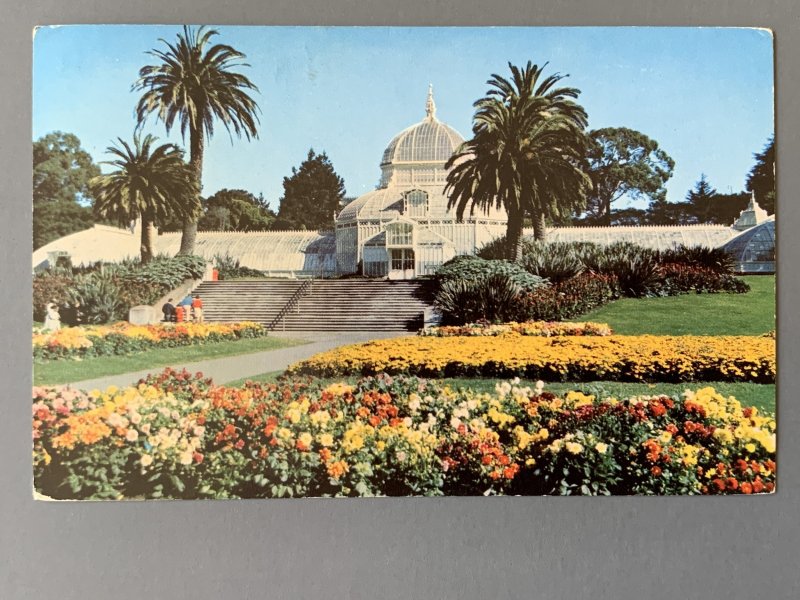 Conservatory Of Flowers Golden Gate Park SF CA Chrome Postcard A1173090622