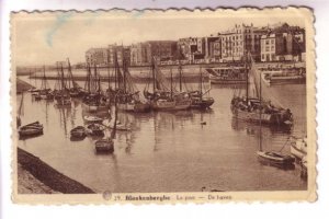 Boats in Harbour, Blankenberghe, Belgium