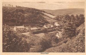 uk40373 holford  real photo  West Somerset within the Quantock Hills Area