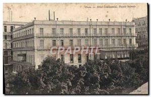 Old Postcard Oran Hotel Continental Facade Lateral