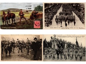 ENGLAND, ENGLISH MILITARY 150 Vintage Postcards (L6090)