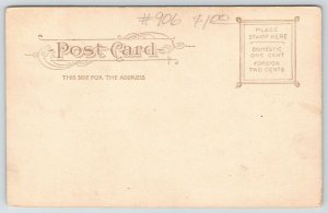 Davenport Iowa~Rock Island Arsenal~Water Power Plant~c1905 B&W Postcard