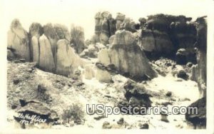 Real Photo  - Hells Half Acre, Wyoming WY  