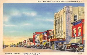 Beach Street Looking South  Daytona Beach FL