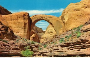 US    PC4071  RAINBOW NATURAL BRIDGE,  MONUMENT VALLEY, ARIZONA-UTAH BORDER