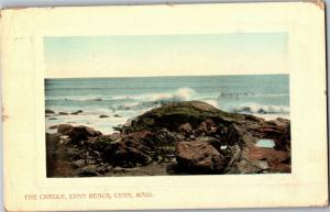 The Cradle, Lynn Beach, Lynne MA c1910s Vintage Postcard R04