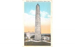 Bunker Hill Monument in Boston, Massachusetts Charlestown.