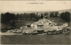 CPA La Courtine La Gare FRANCE (1050476)