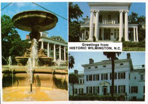 Greetings From Historic Wilmington, North Carolina Postcard