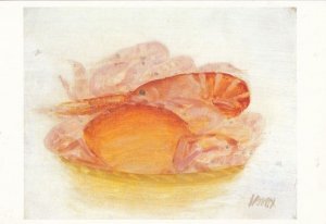 Jack Knox Signed Oil On Board Fruits De Mer Painting Postcard