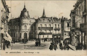 CPA Angouleme- Place Marengo FRANCE (1073522)