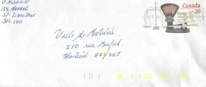 Entier Postal Stationery Canada Post Balance Dayton