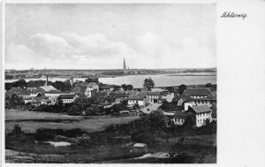 L306 Germany 1939 Schleswig Panoramic View vintage  postcard