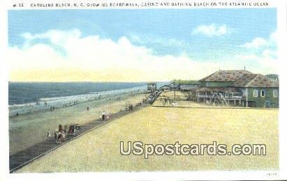 Boardwalk in Carolina Beach, North Carolina