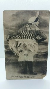 Vintage Postcard Early Advertising Postcard for Boulogne Sur Mer France 1925