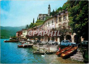 Postcard Modern Morcotte Lake Lugano General view