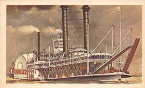 J M white River Steamship Ferry Boat Ship 