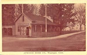 Wauregan CT Atwood Hose Company Postcard