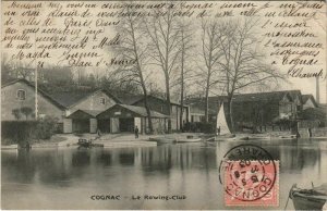 CPA Cognac Le Rowing-Club FRANCE (1074159)