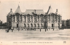 Vintage Postcard Palace Of The Fine Arts Municipal Museum Antiquity Lille France