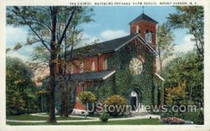 Wartburg Orphans' Farm School - Mt Vernon, New York NY Postcard