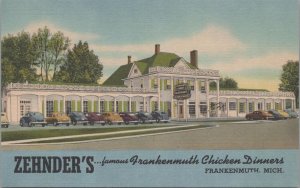 Postcard Restaurant Zehnder's Frankenmuth Chicken Dinners Frankenmuth MI