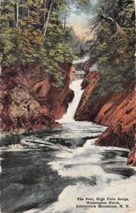 Adirondack Mountains New York~Wilmington Notch-High Falls Gorge The Pool~1919