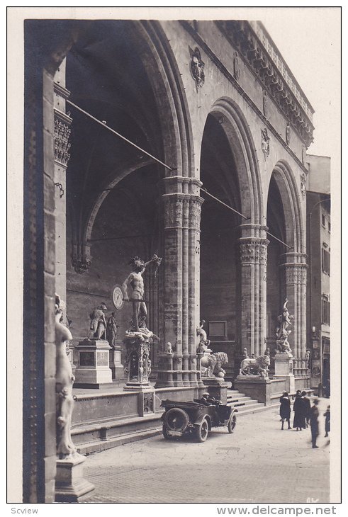 RP, Logge Dei Lanzi, Firenze (Tuscany), Italy, 1920-1940s