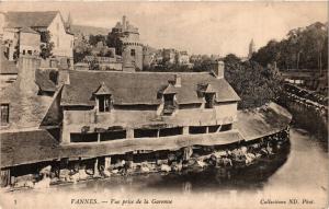 CPA VANNES - Vue prise de la Garenne (368978)