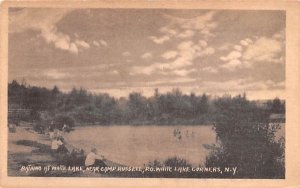 Bathing at White Lake White Lake Corners, New York