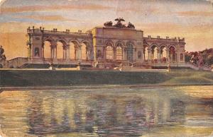 B23605 Wien Gloritte austria postcard painting