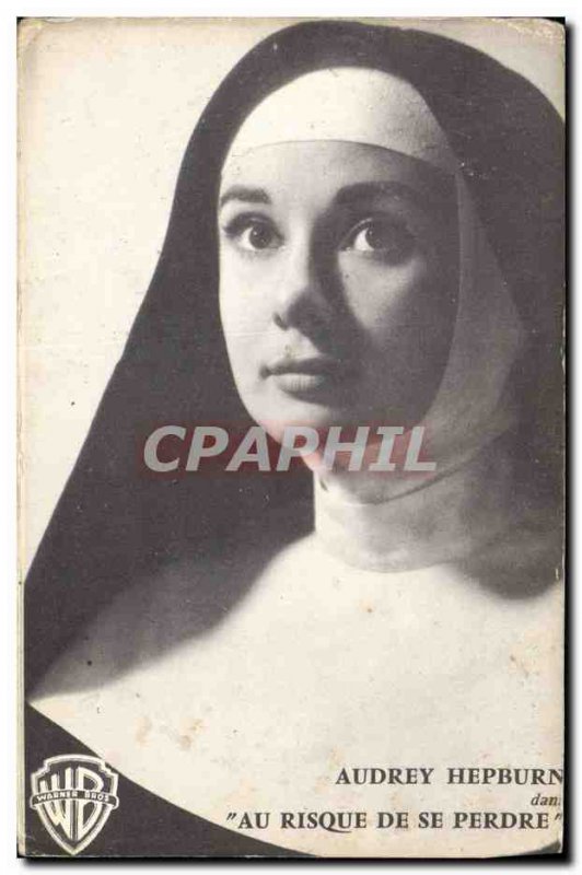 Postcard Modern Cinema Audrey Hepburn The Nun's Story