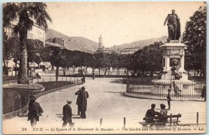 M-13769 The Garden and the monument of Massena Nice France