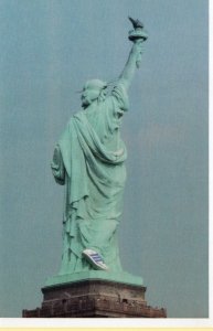 Lady Liberty in classic 3 stripe adidas kicks 4x6 postcard Ray Fisher.