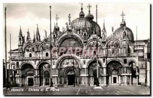 Old Postcard Venezia L & # 39Eglise of St. Mark
