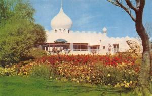 PHOENIX, AZ Arizona  HOTEL CASA BLANCA  Roadside  UNIQUE DOME  Chrome Postcard