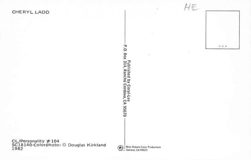 Cheryl Ladd View Back Image 