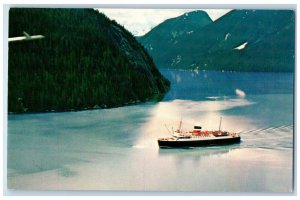 c1960's Canadian National SS Prince George Vancouver BC and Alaska Postcard 