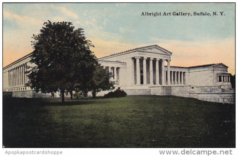 New York Buffalo Albright Art Gallery 1910