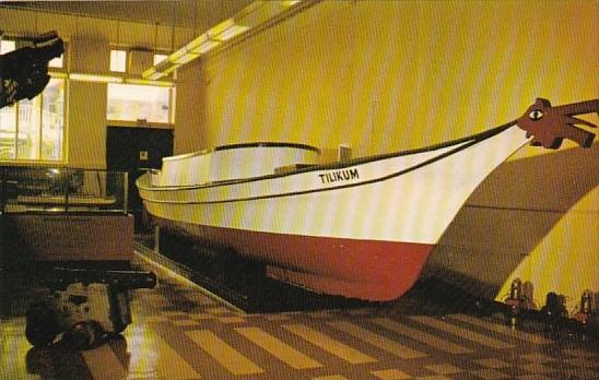 Tilikum Dug-Out Canoe Maritime Museum Victoria British Columbia Canada