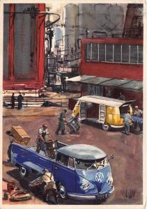 Volkswagen VW Truck Victor Mundorff Artist  4 x 6 Postcard